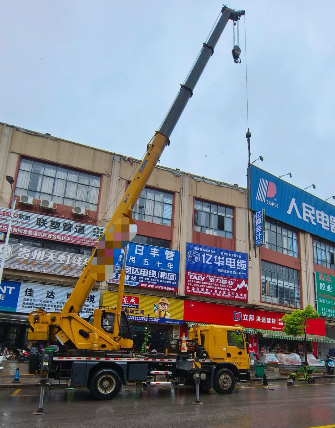 玉州区吊车吊机租赁桥梁吊装